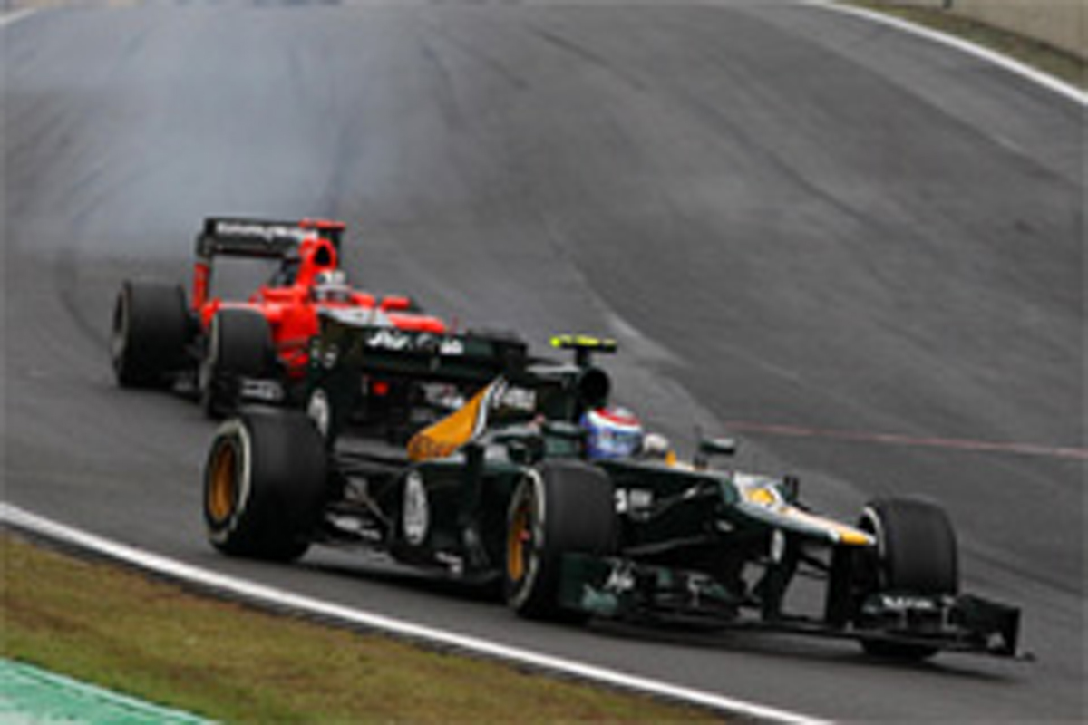 ケータハム:コンストラクターズ選手権10位を獲得 (F1ブラジルGP)