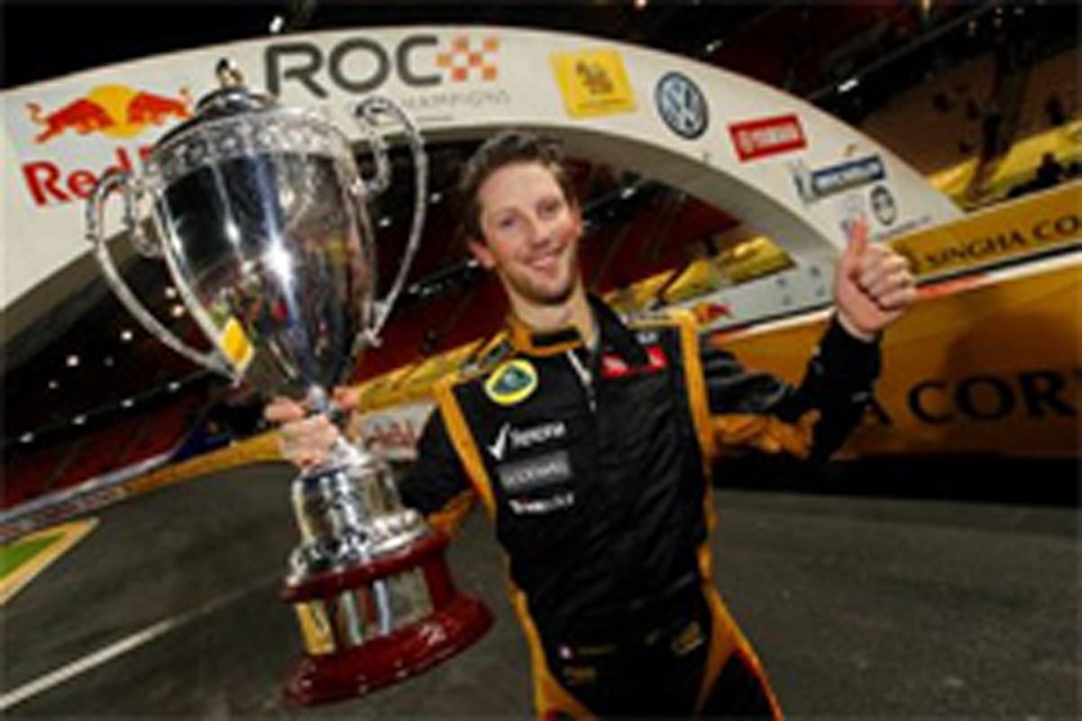 ロマン・グロージャン、レース・オブ・チャンピオンズで優勝