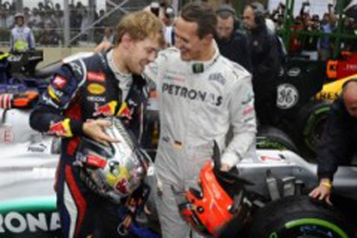 ミハエル・シューマッハ 「ベッテルのクルマでも勝てたかはわからない」