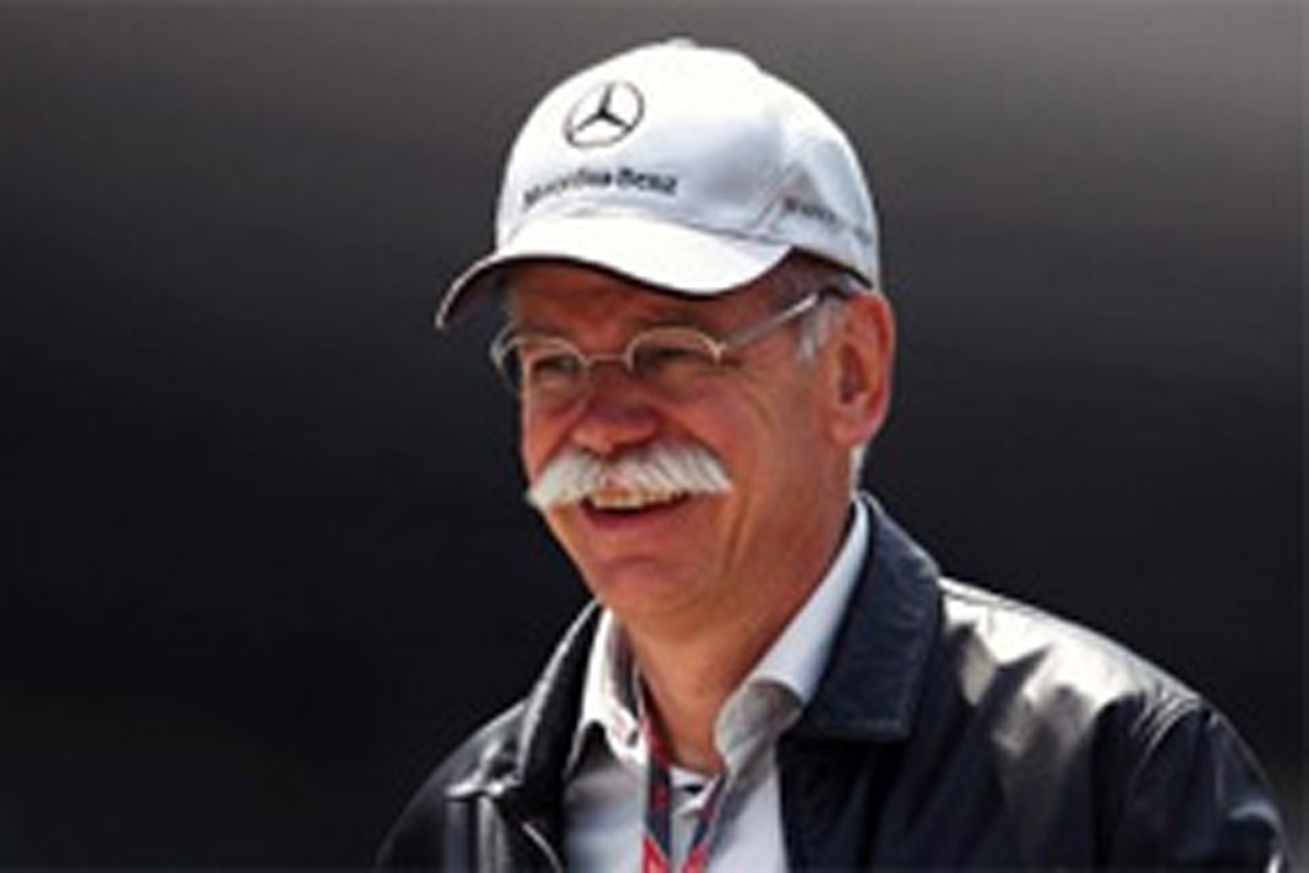 ダイムラー会長、2014年のメルセデスF1のタイトル争いに期待