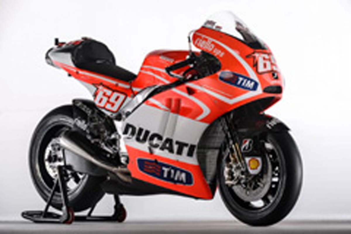 ドゥカティ、2013年MotoGPマシン「デスモセディGP13」を公開