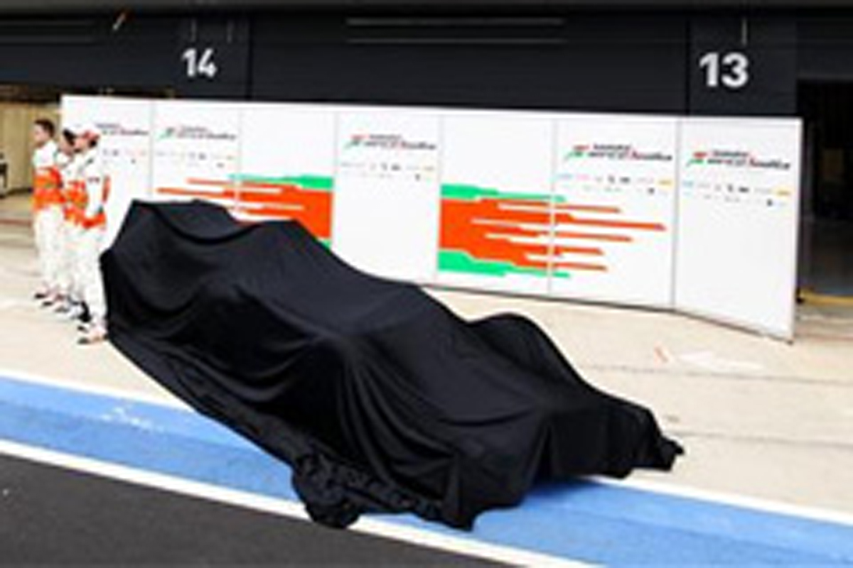 フォース・インディア、VJM06発表会でのドライバー発表はなし