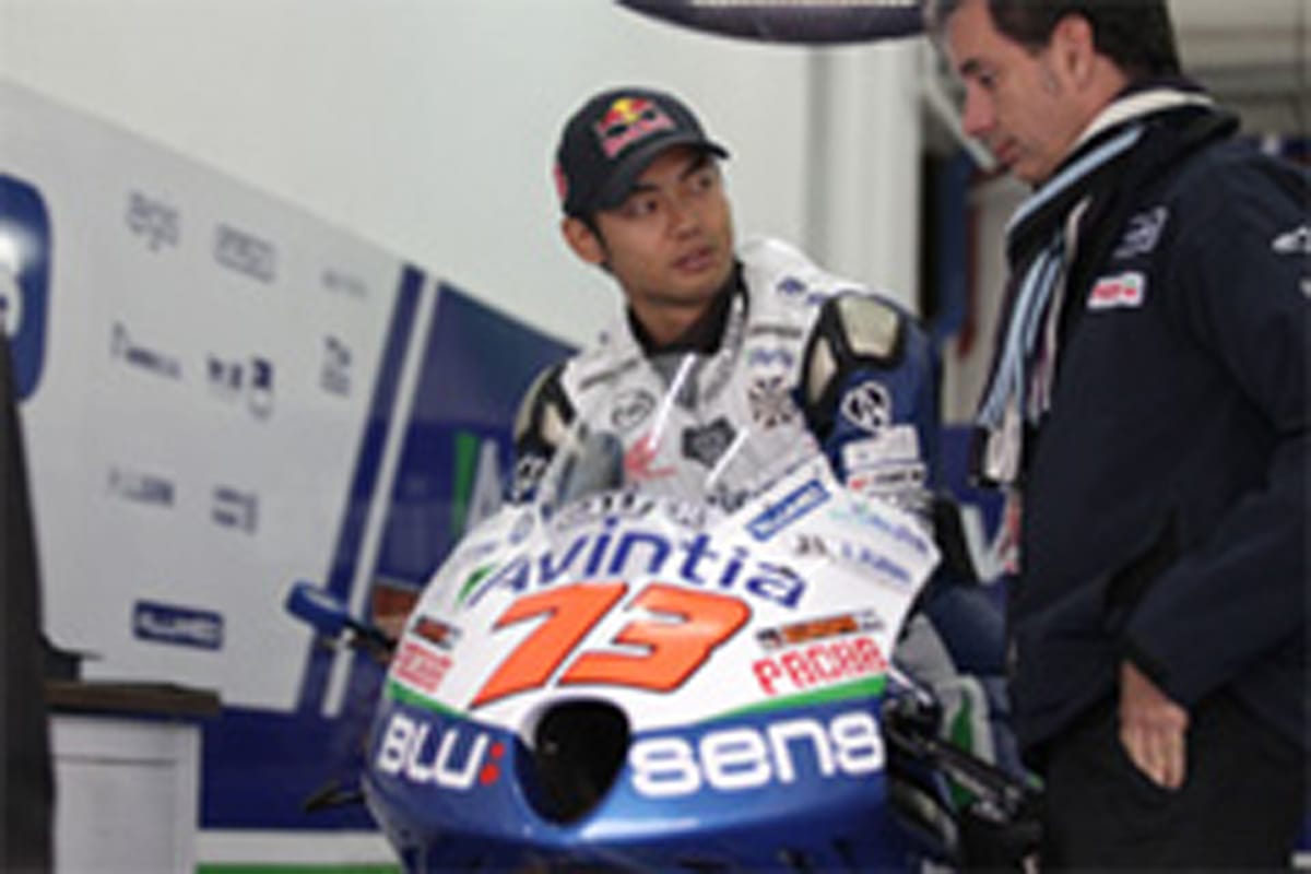青山博一、左手首骨折もMotoGPテスト参加は問題なし