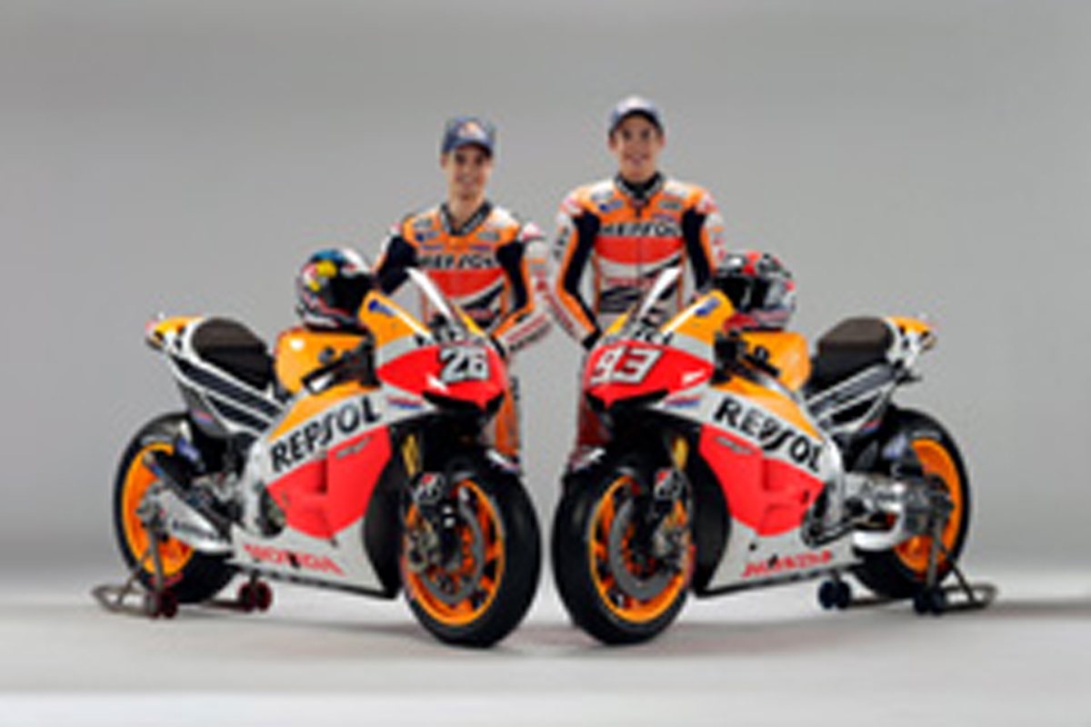 ホンダ、RC213Vのニューカラーリングを発表