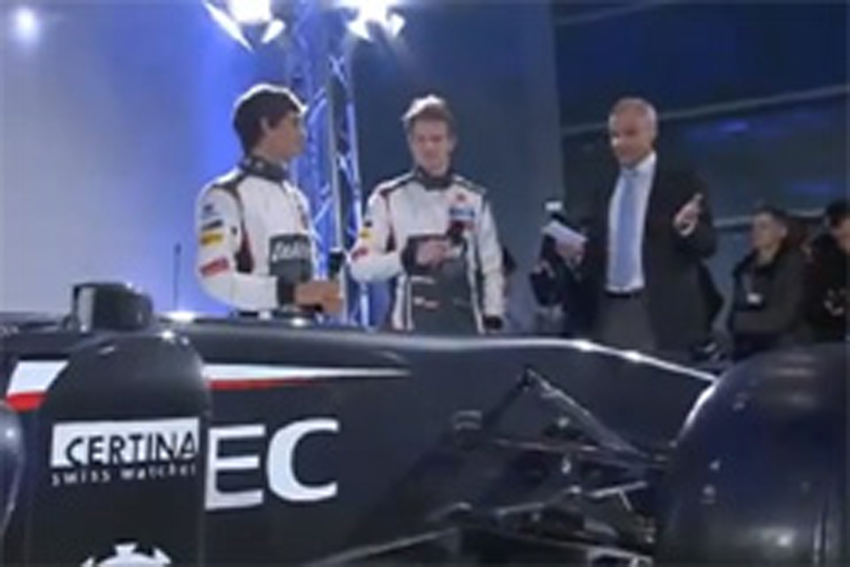 【動画】 ザウバー C32 新車発表会