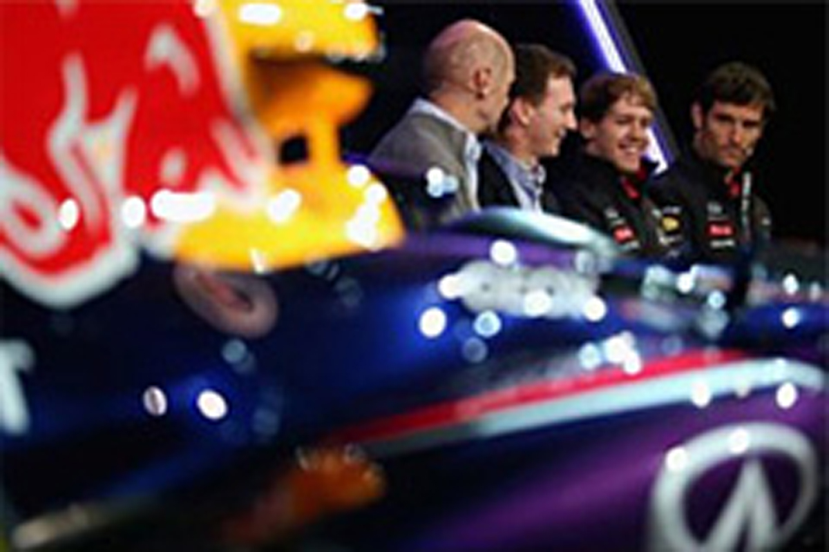 レッドブル RB9、発表会での撮影を厳重に規制