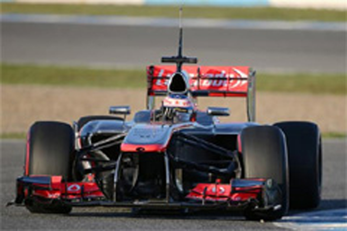 F1ヘレステスト初日：ジェンソン・バトンがトップタイム