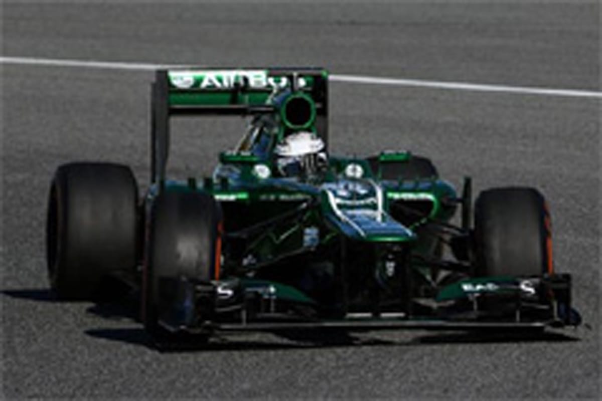 ギド・ヴァン・デル・ガルデ（ケータハム）：F1ヘレステスト初日