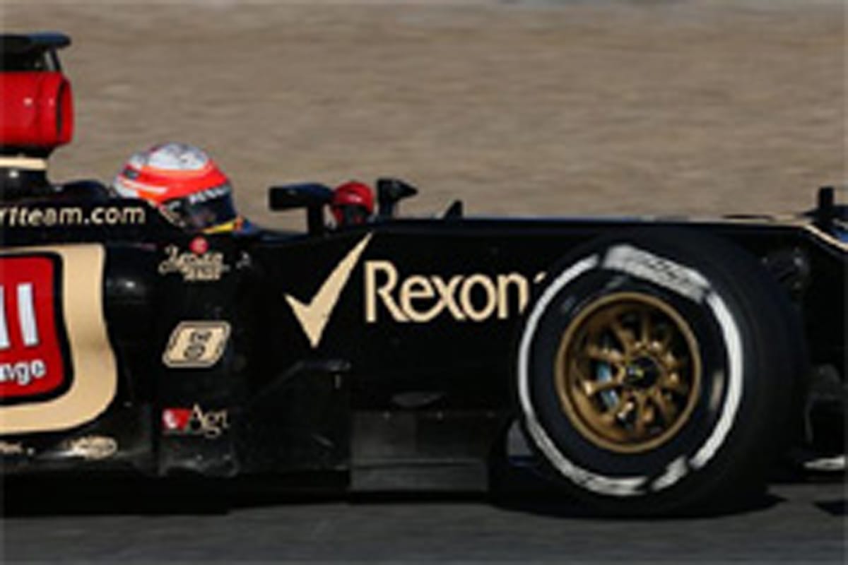 2013年 F1マシン ヘレステスト走行画像