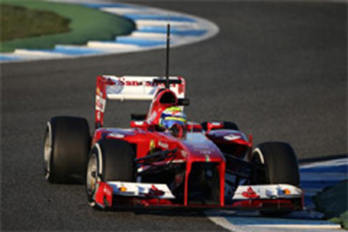 フェリペ・マッサ(フェラーリ):F1ヘレステスト2日目