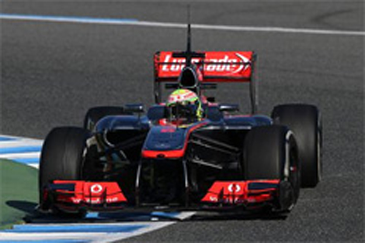 セルジオ・ペレス（マクラーレン）：F1ヘレステスト2日目