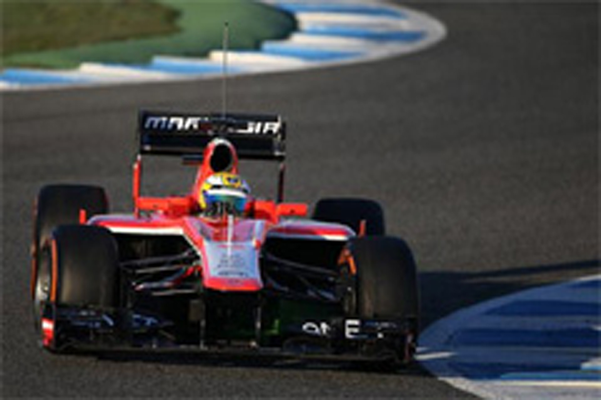 ルイス・ラジア(マルシャ):F1ヘレステスト2日目