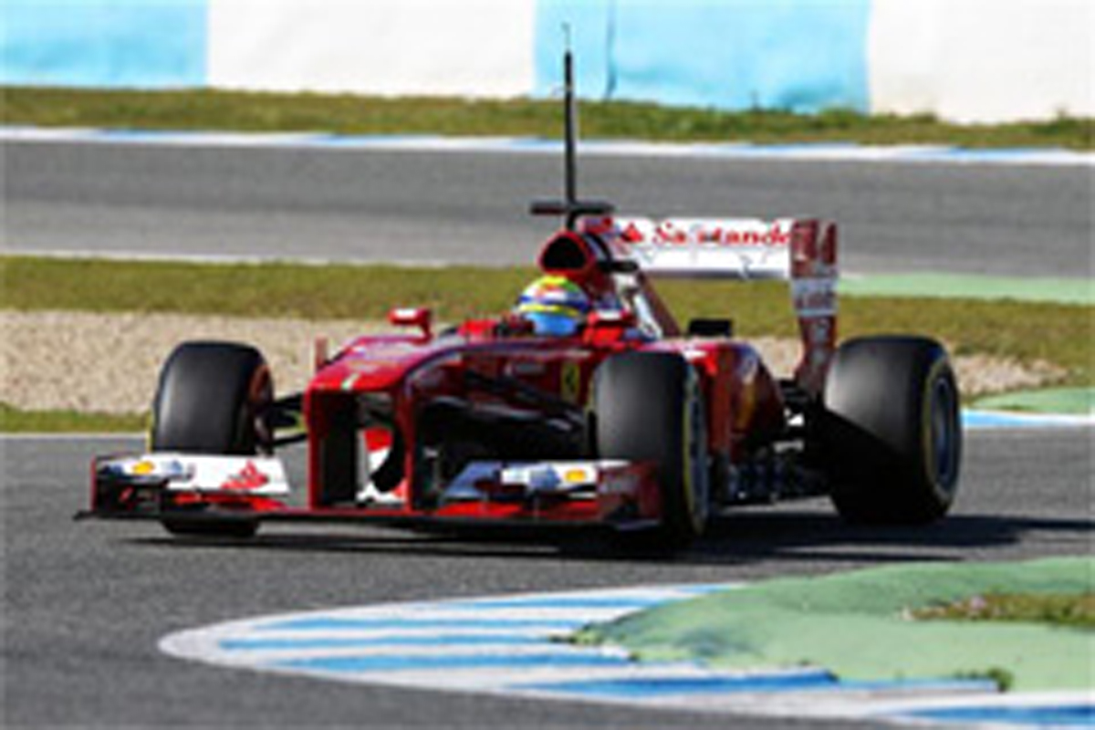 フェリペ・マッサ（フェラーリ）：F1ヘレステスト3日目