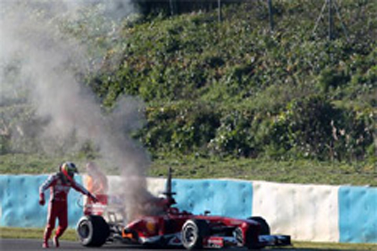 ペドロ・デ・ラ・ロサ、フェラーリでのキャリアは白煙でスタート