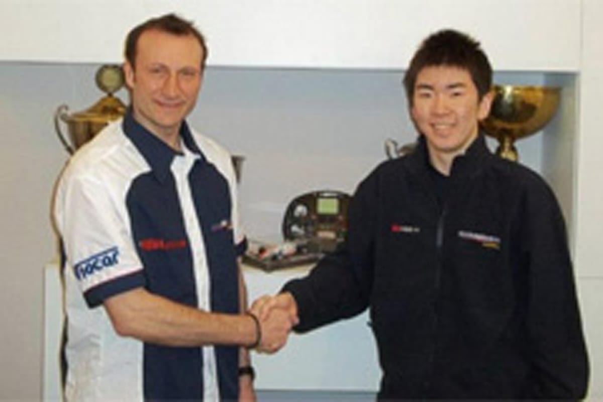 笹原右京、フォーミュラ・ルノー2.0への参戦が決定