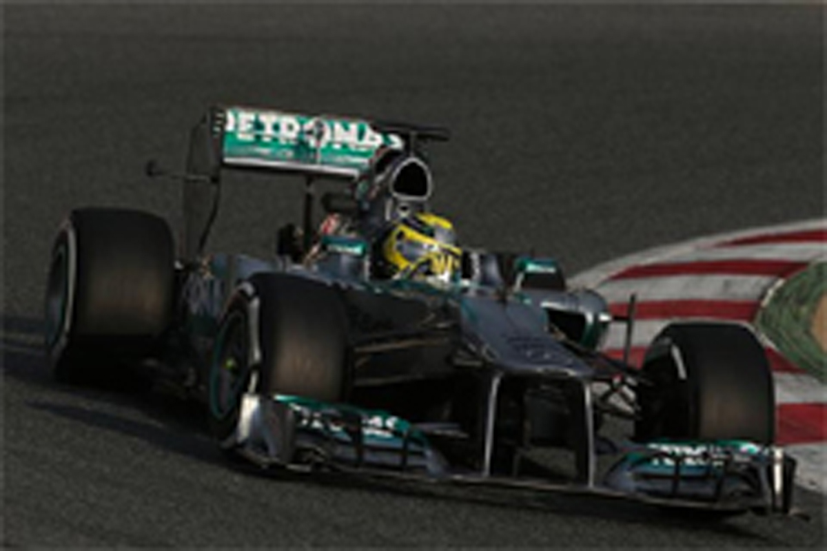 ニコ・ロズベルグ(メルセデスAMG):F1バルセロナテスト初日