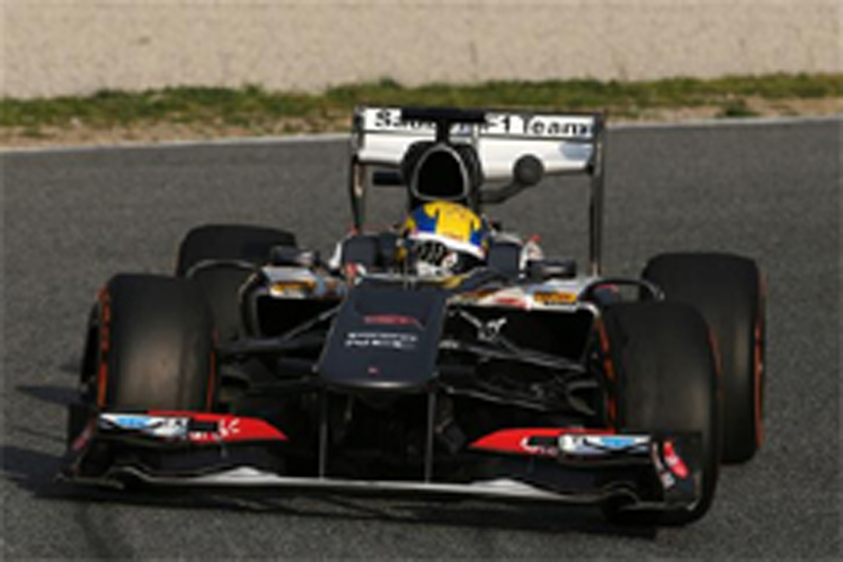 エステバン・グティエレス(ザウバー):F1バルセロナテスト初日
