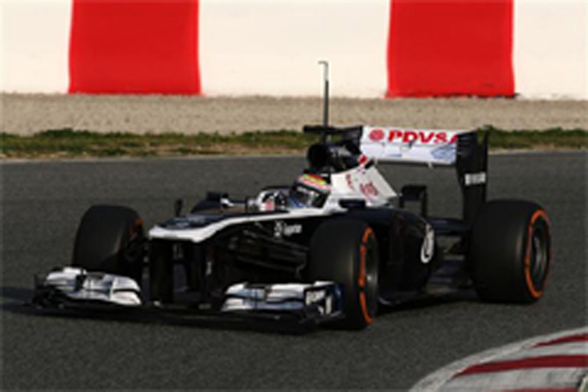 パストール・マルドナド（ウィリアムズ）：F1バルセロナテスト初日