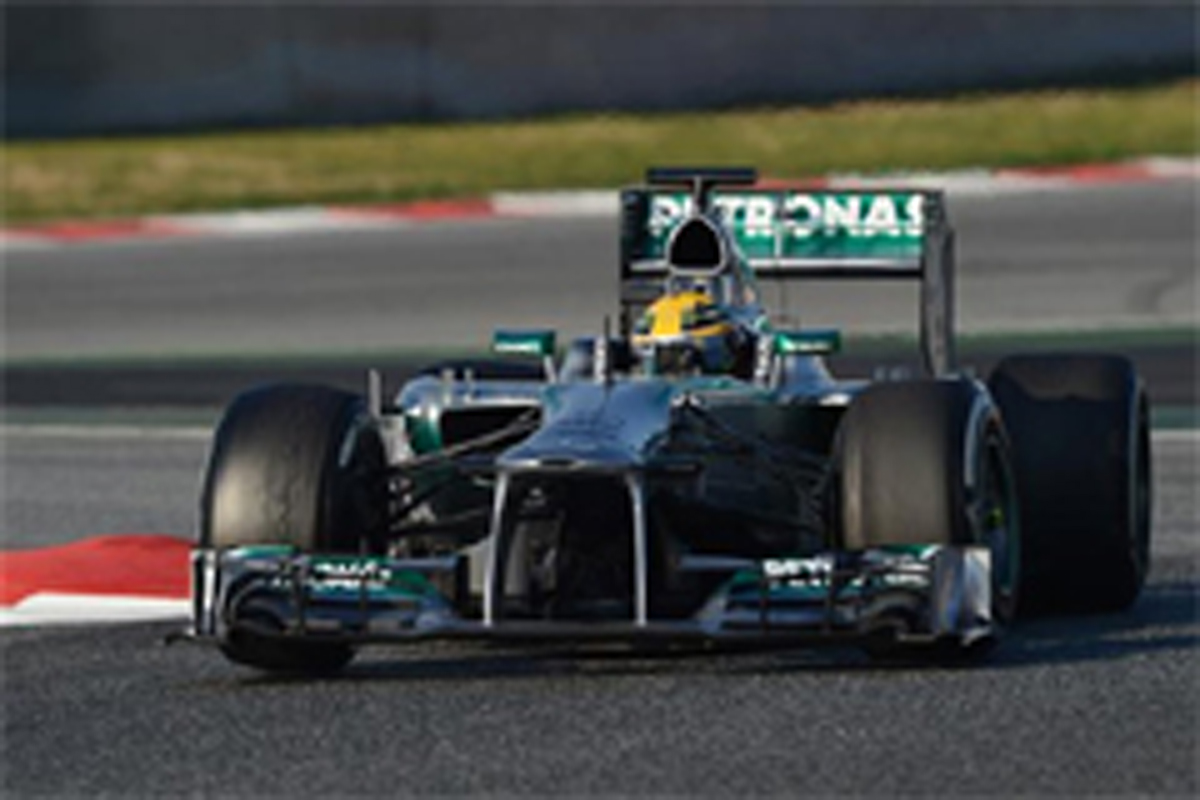 ルイス・ハミルトン（メルセデスAMG）：F1バルセロナテスト2日目