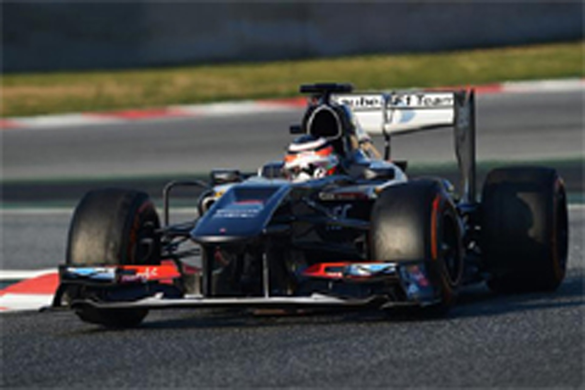 ニコ・ヒュルケンベルグ(ザウバー):F1バルセロナテスト2日目