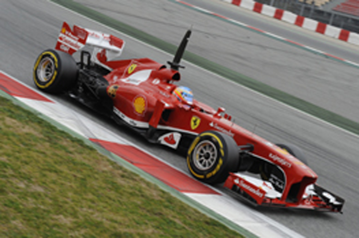 フェルナンド・アロンソ(フェラーリ):F1バルセロナテスト3日目