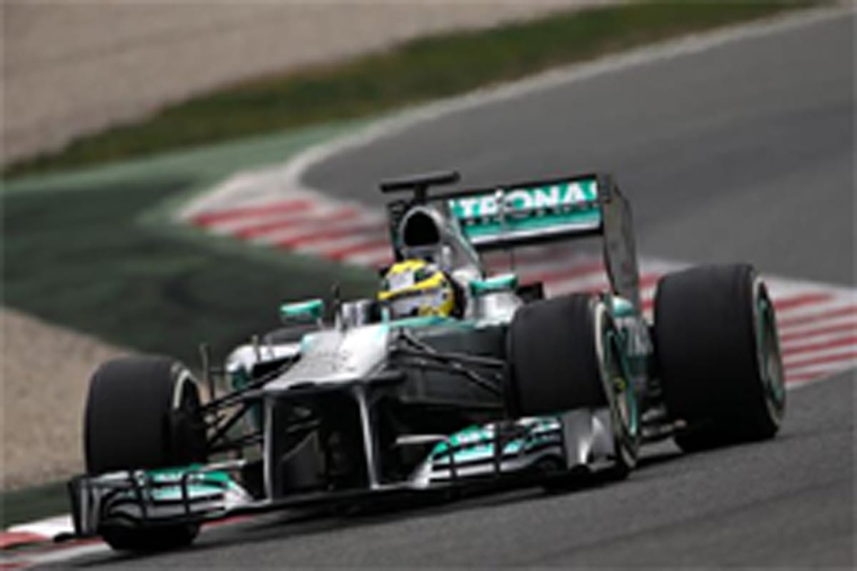 ニコ・ロズベルグ（メルセデスAMG）：F1バルセロナテスト3日目