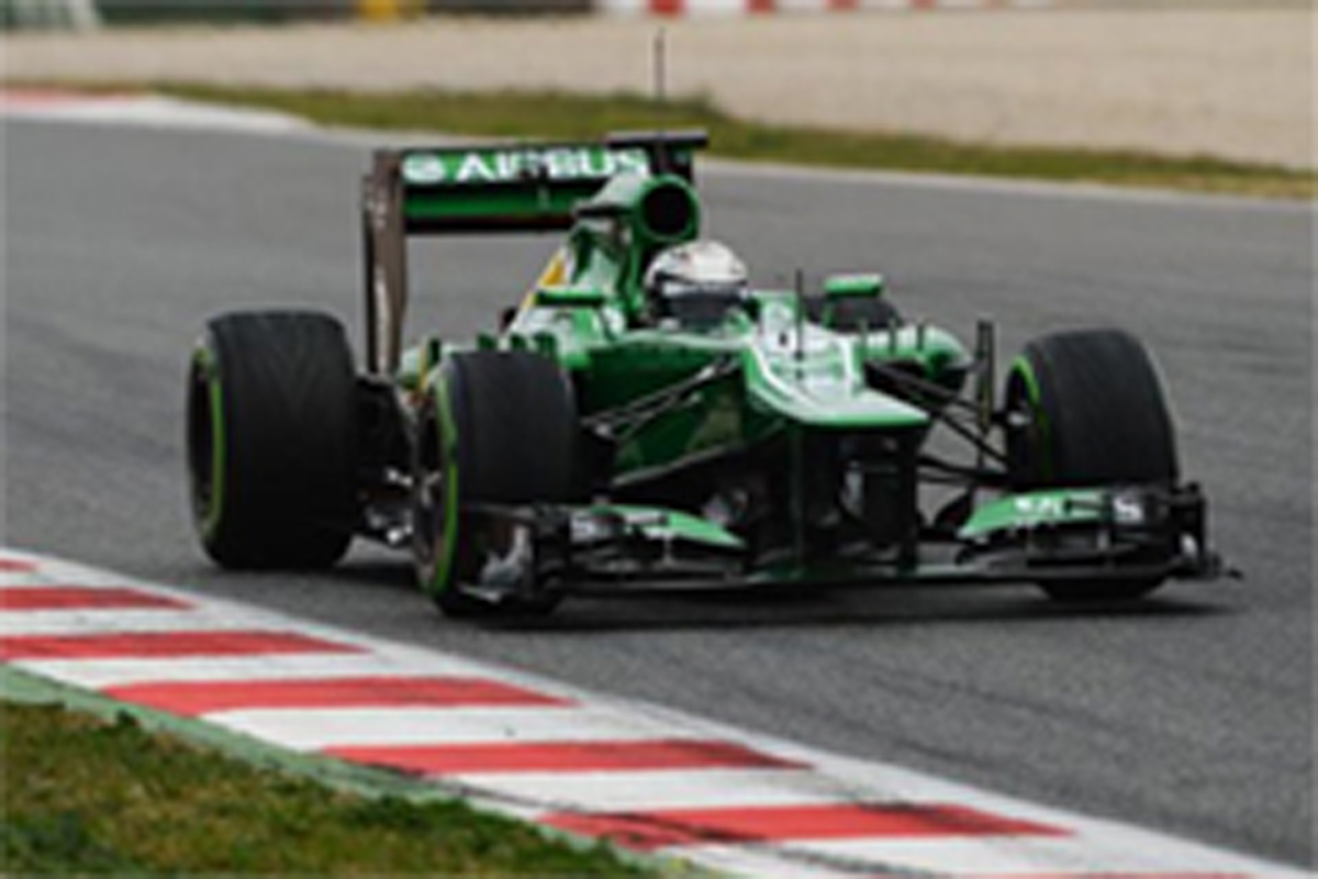 ギド・ヴァン・デル・ガルデ(ケータハム):F1バルセロナテスト最終日