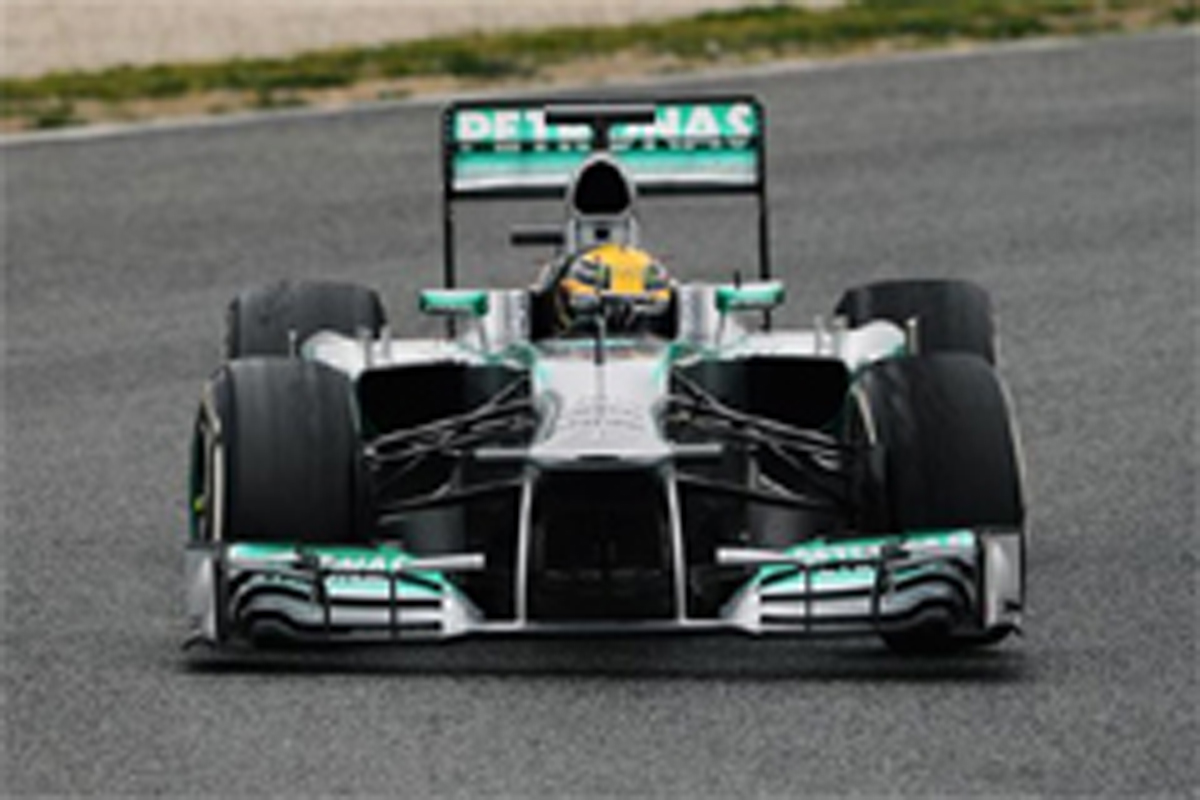 ルイス・ハミルトン(メルセデスAMG):F1バルセロナテスト最終日