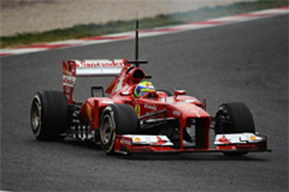 フェリペ・マッサ（フェラーリ）：F1バルセロナテスト最終日