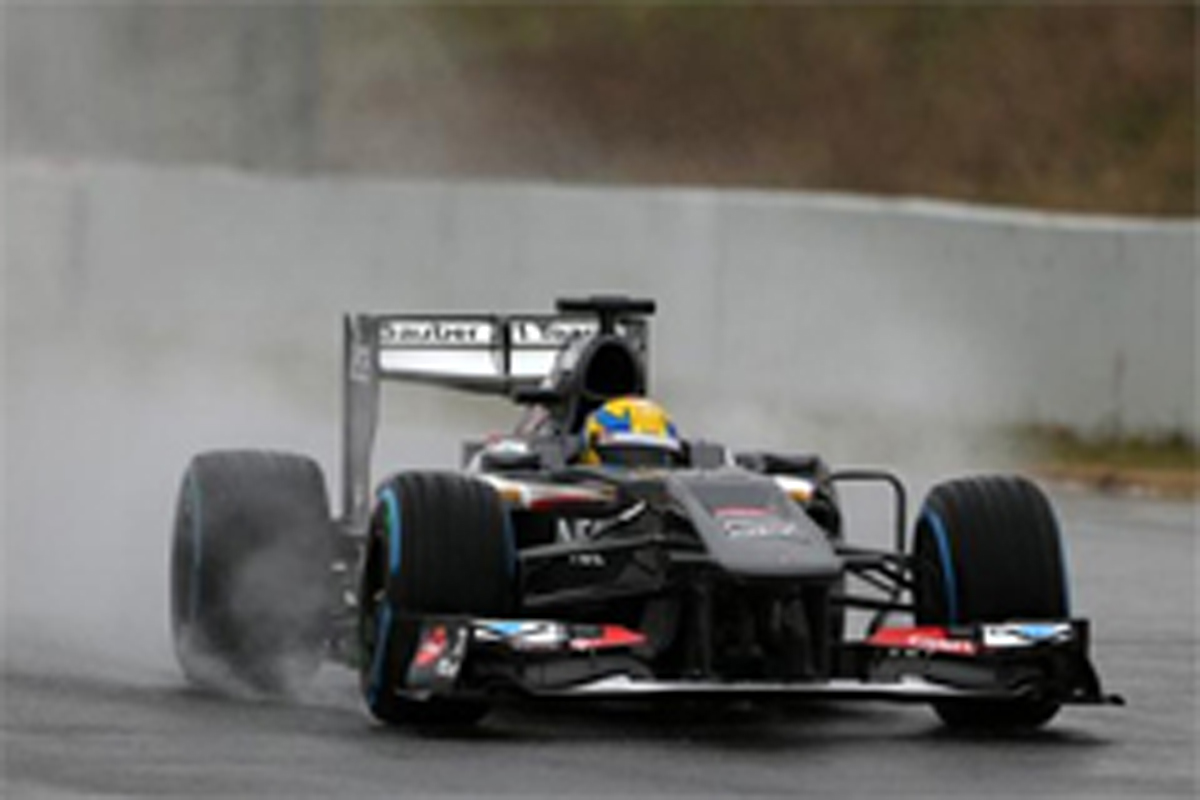 エステバン・グティエレス（ザウバー）：F1バルセロナテスト初日