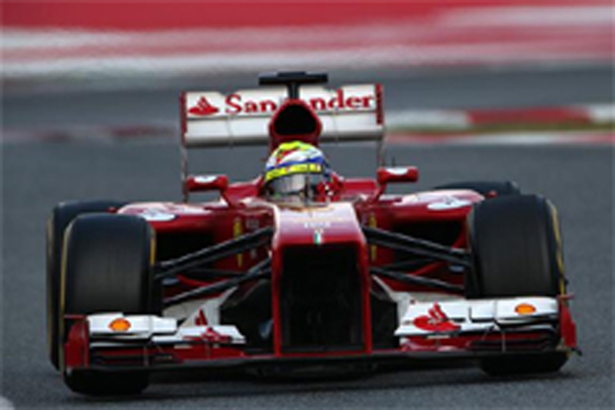 フェリペ・マッサ（フェラーリ）：F1バルセロナテスト初日