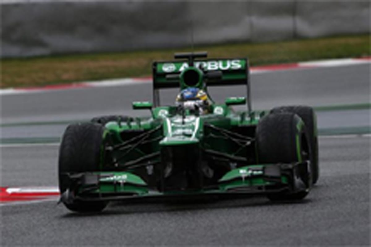 シャルル・ピック（ケータハム）：F1バルセロナテスト初日