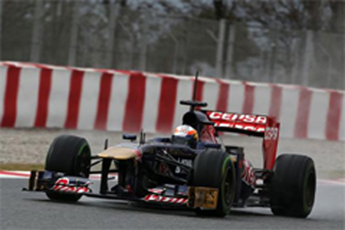 ジャン・エリック・ベルニュ（トロ・ロッソ）：F1バルセロナテスト初日