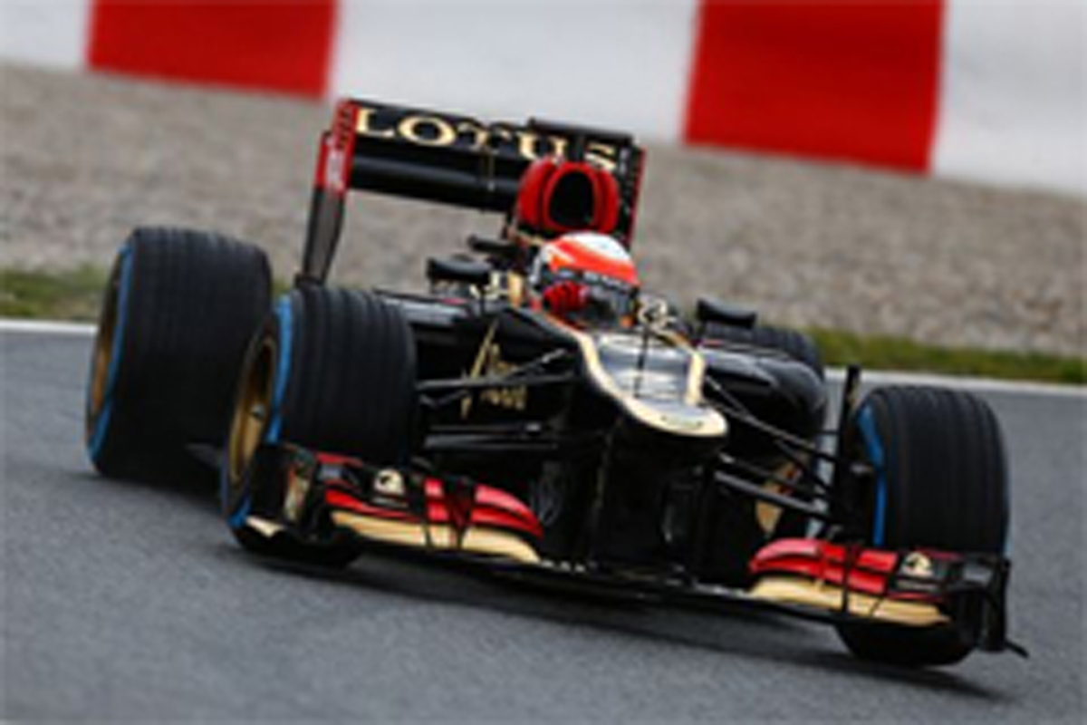 ロマン・グロージャン（ロータス）：F1バルセロナテスト2日目