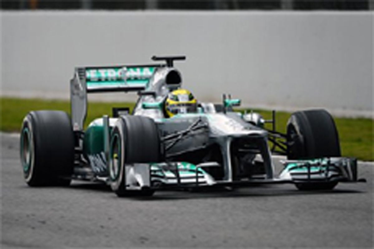 ニコ・ロズベルグ(メルセデスAMG):F1バルセロナテスト2日目