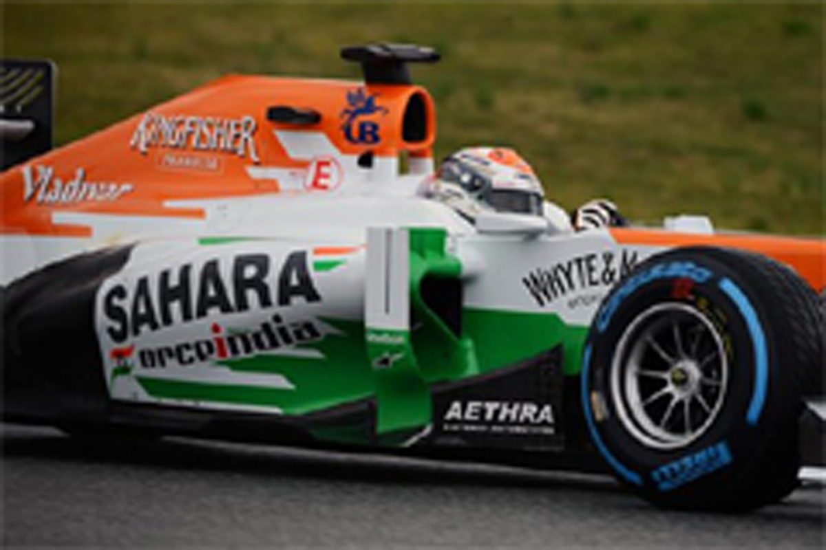 エイドリアン・スーティル（フォース・インディア）：F1バルセロナテスト2日目