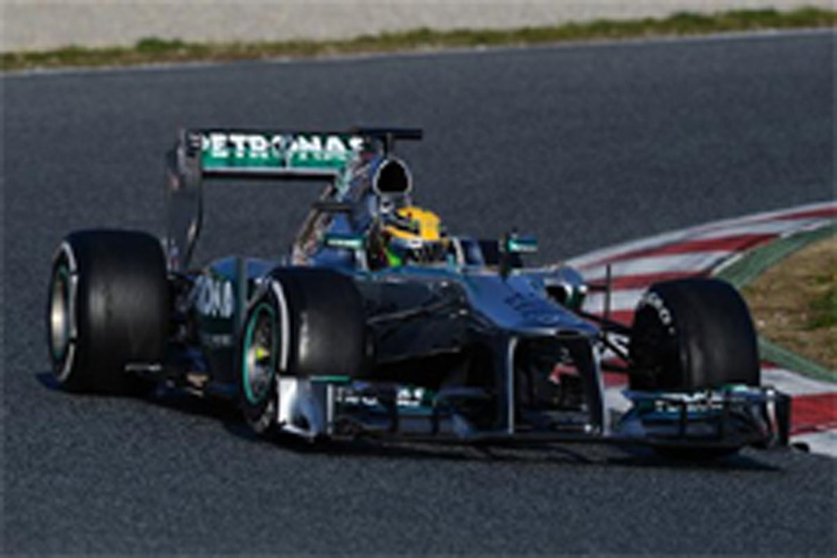 F1バルセロナテスト3日目:ルイス・ハミルトンがトップタイム