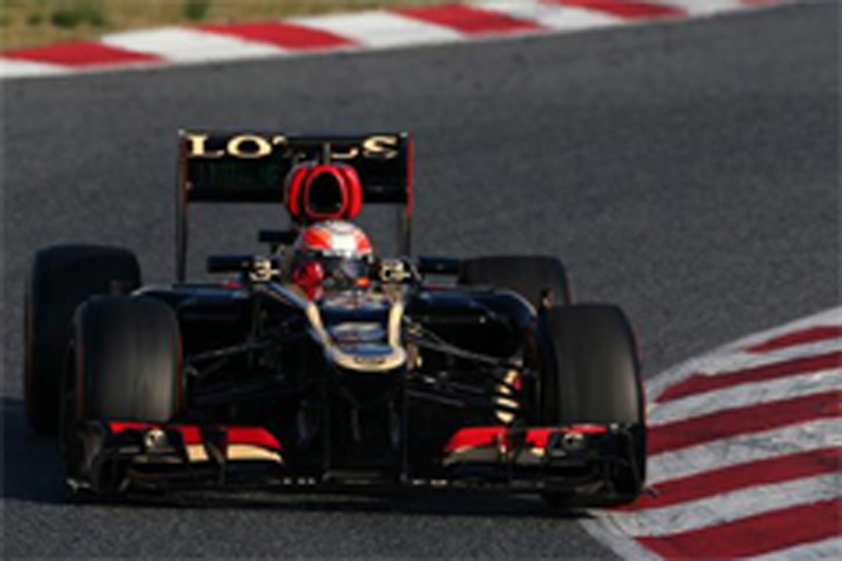 ロマン・グロージャン（ロータス）：F1バルセロナテスト3日目