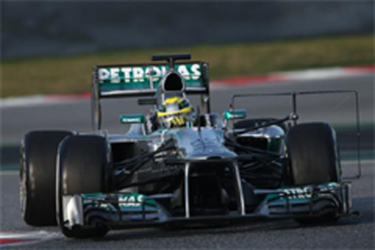 F1バルセロナテスト最終日：ニコ・ロズベルグがトップタイム