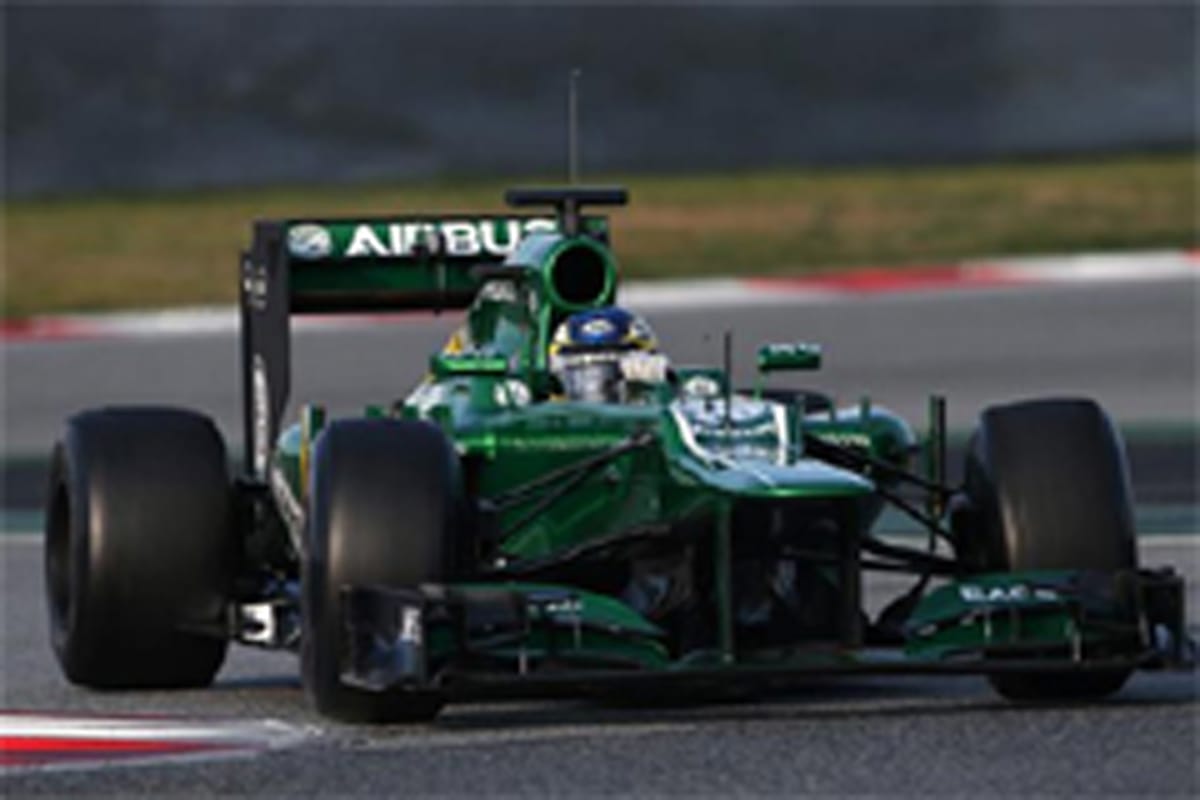 シャルル・ピック(ケータハム):F1バルセロナテスト最終日