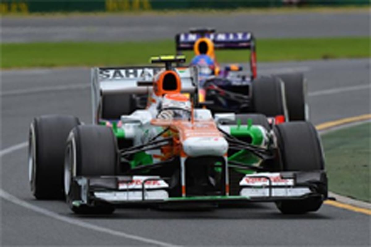フォース・インディア:復帰のスーティルが7位 (F1オーストラリアGP)