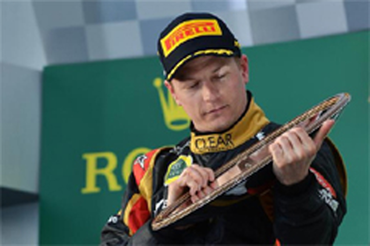 ロータス：キミ・ライコネンが開幕戦を制す （F1オーストラリアGP）