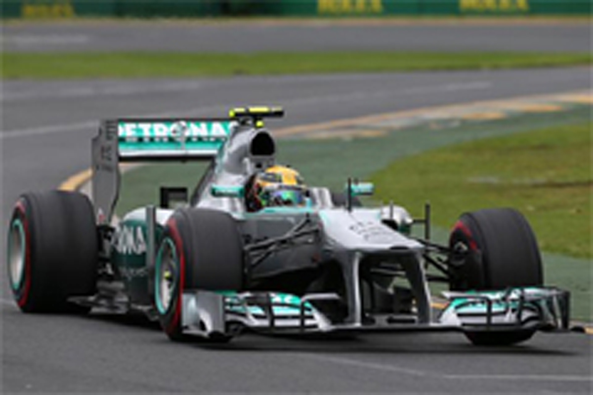 メルセデスAMG:ハミルトンが3番手 (F1オーストラリアGP 予選)