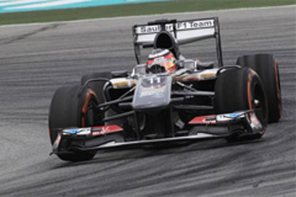ザウバー:雨のQ2で脱落 (F1マレーシアGP 予選)