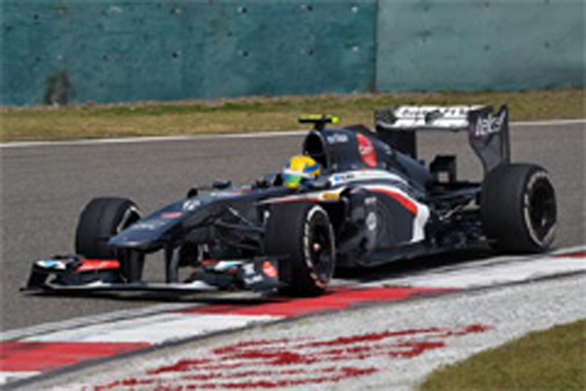 ザウバー：F1中国GP 初日のコメント