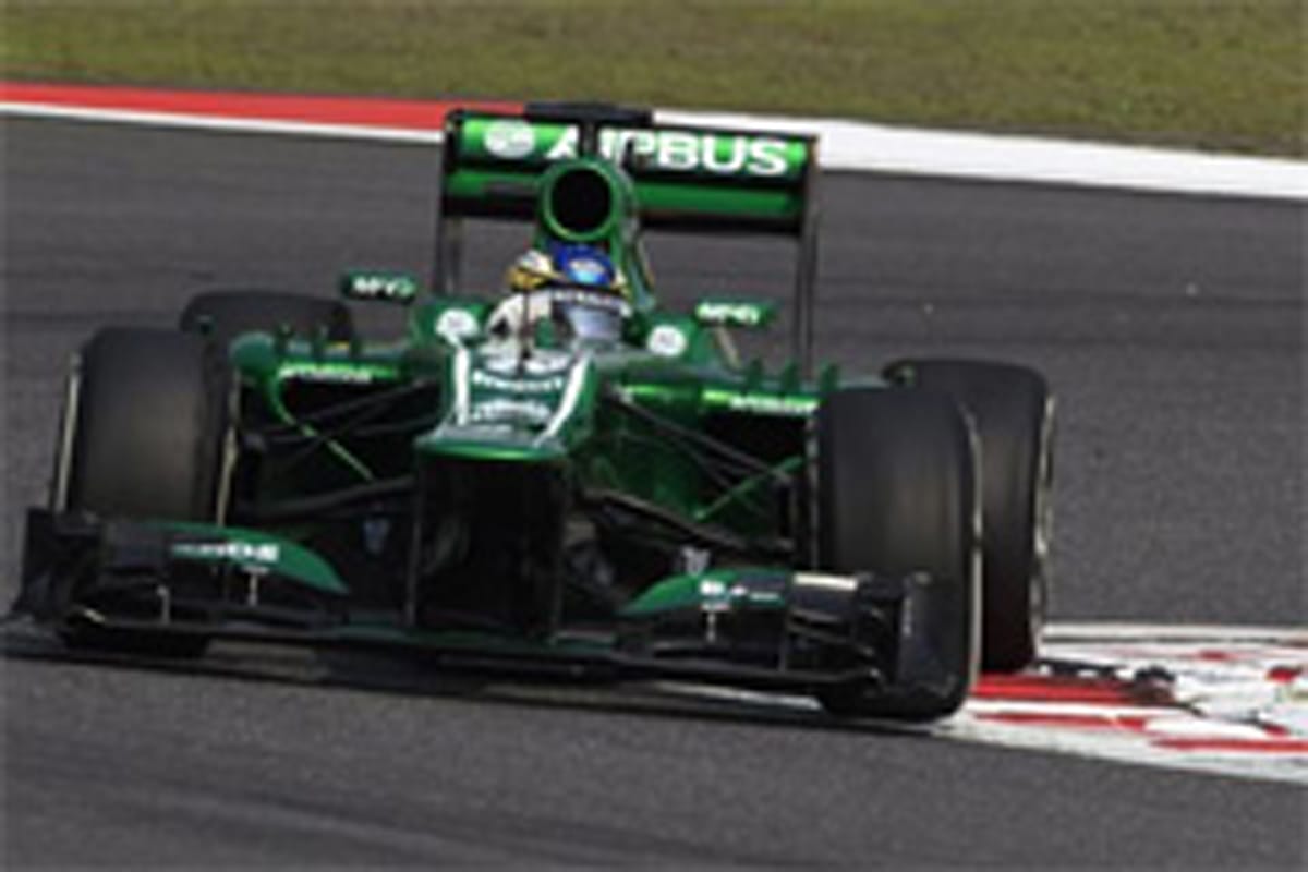 ケータハム:最後列からの脱出ならず (F1中国GP 予選)