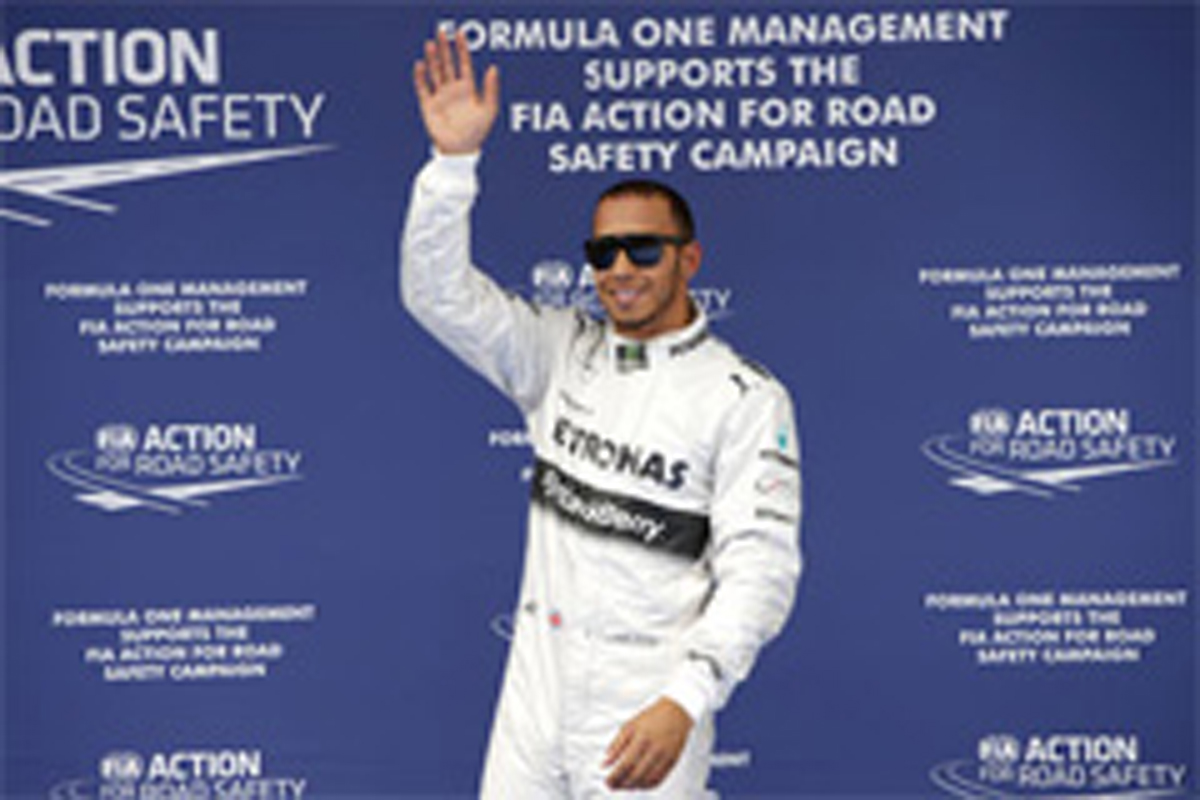 メルセデスAMG：ハミルトンが移籍後初ポール （F1中国GP 予選）