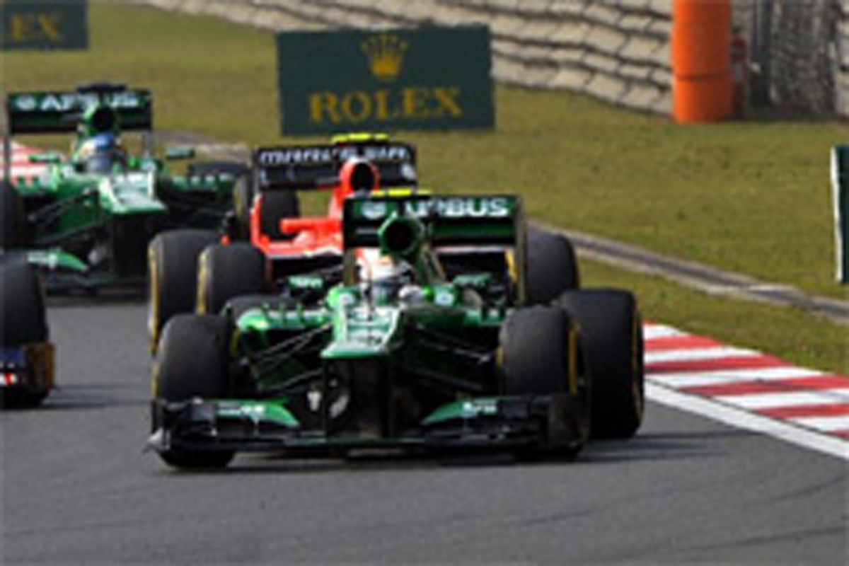 ケータハム:今後の改善に手応え (F1中国GP)