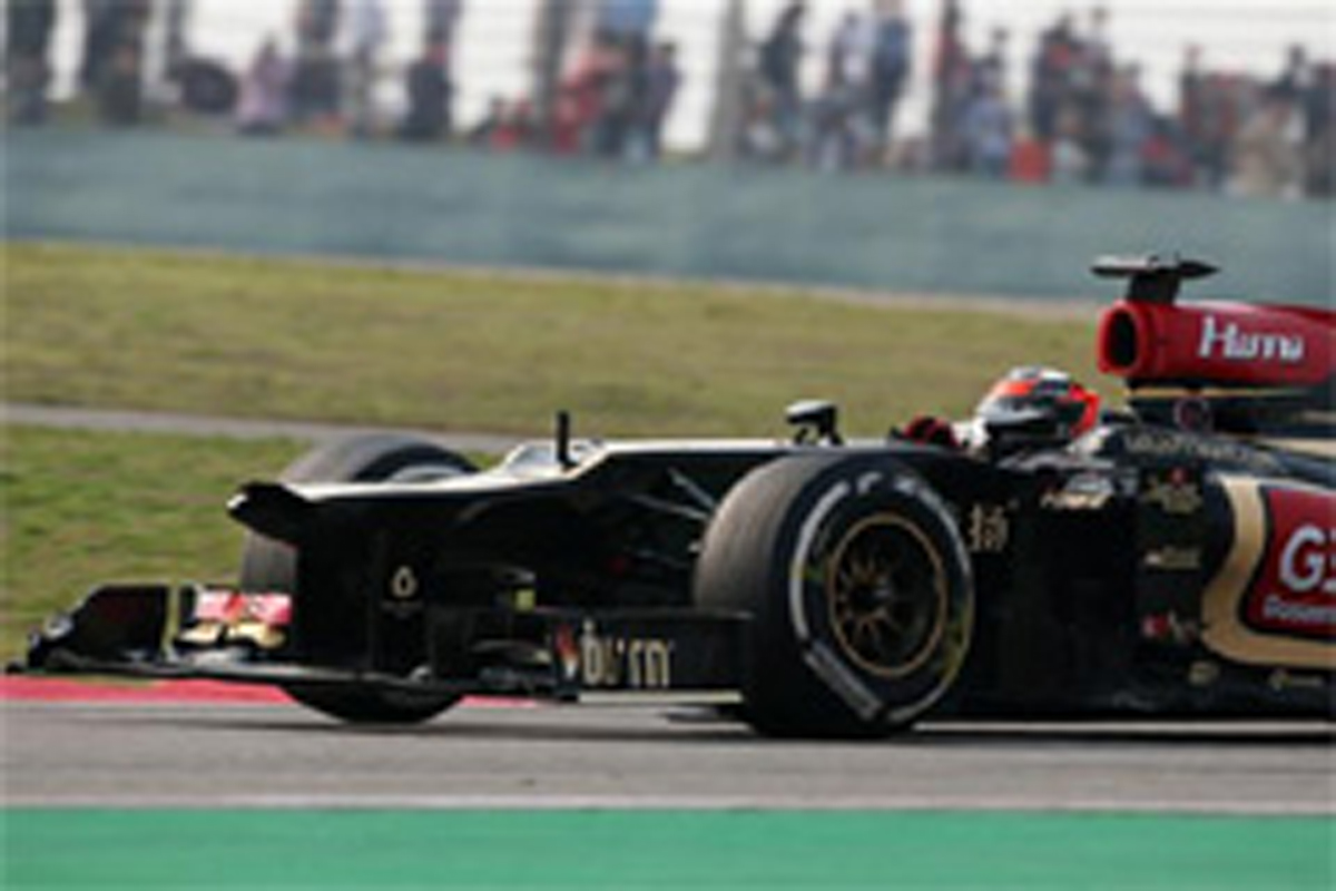 ロータス：ライコネンが手負いのクルマで2位表彰台 （F1中国GP）