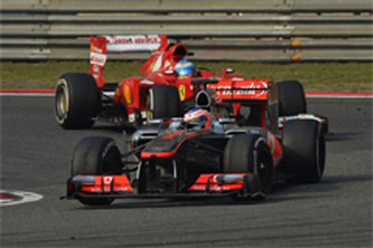 マクラーレン：バトンが我慢のレースで5位入賞 （F1中国GP）